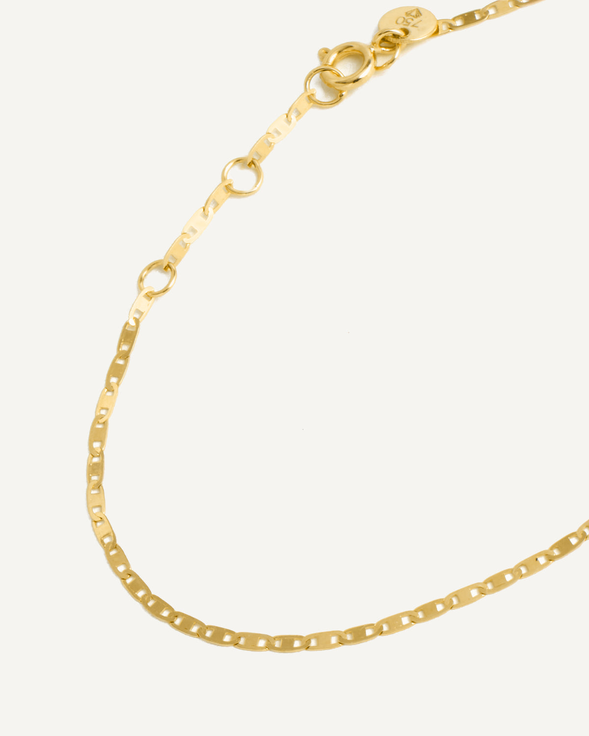 Pulseira Lisa Italian em Ouro 18K