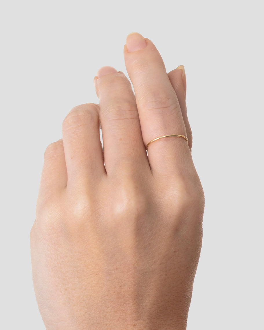 Anel Melt em Ouro 18K