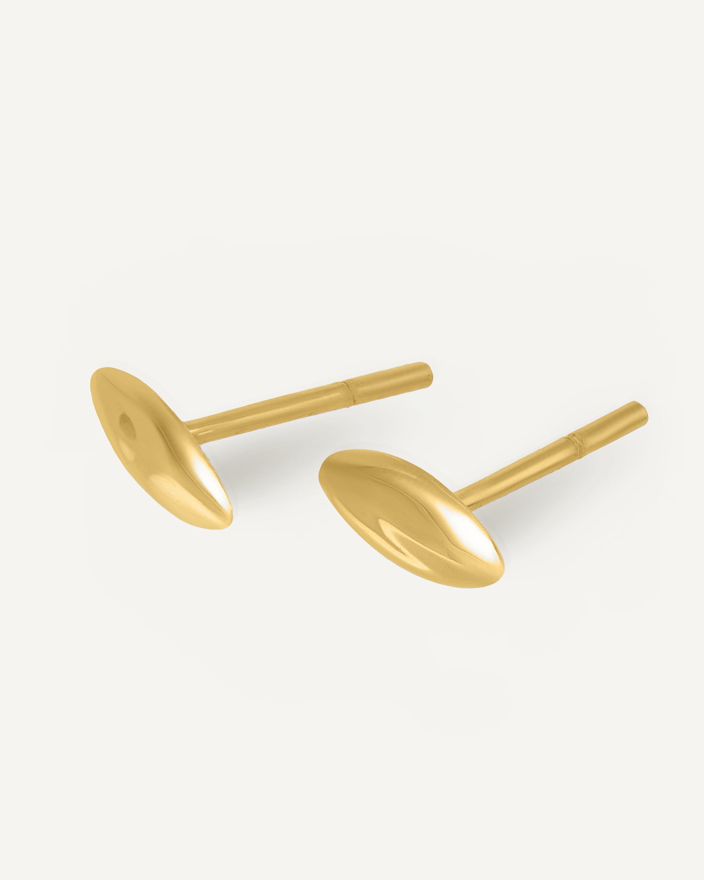 Brinco Stud Melt em Ouro 18K