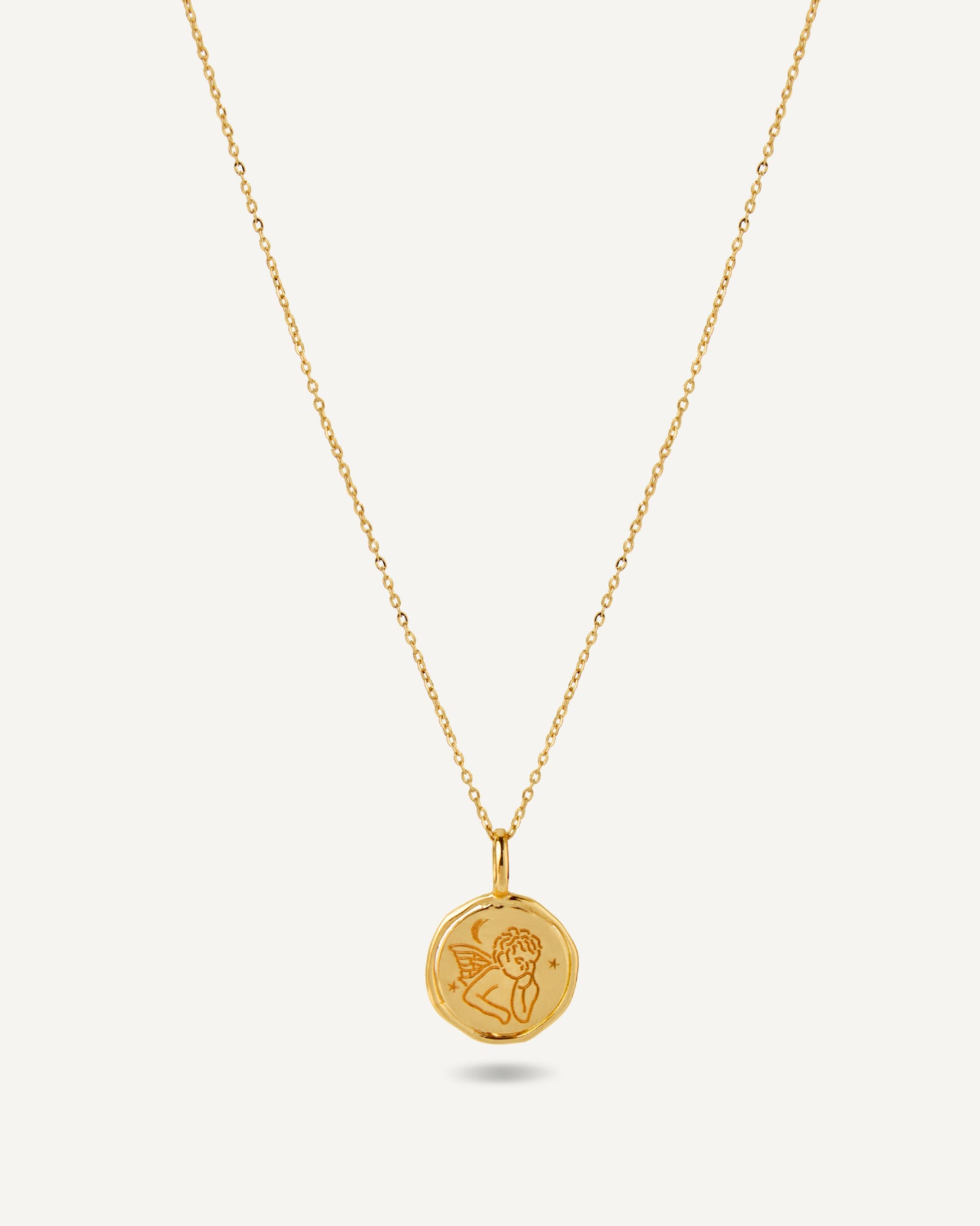 Pingente Anjo da Guarda em Ouro 18k