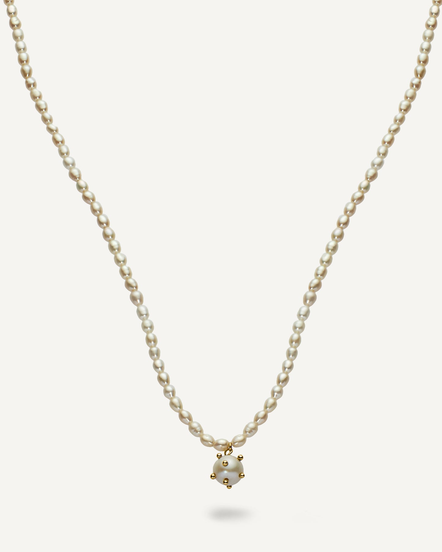 Colar Cometa em Ouro 18K e Pérolas