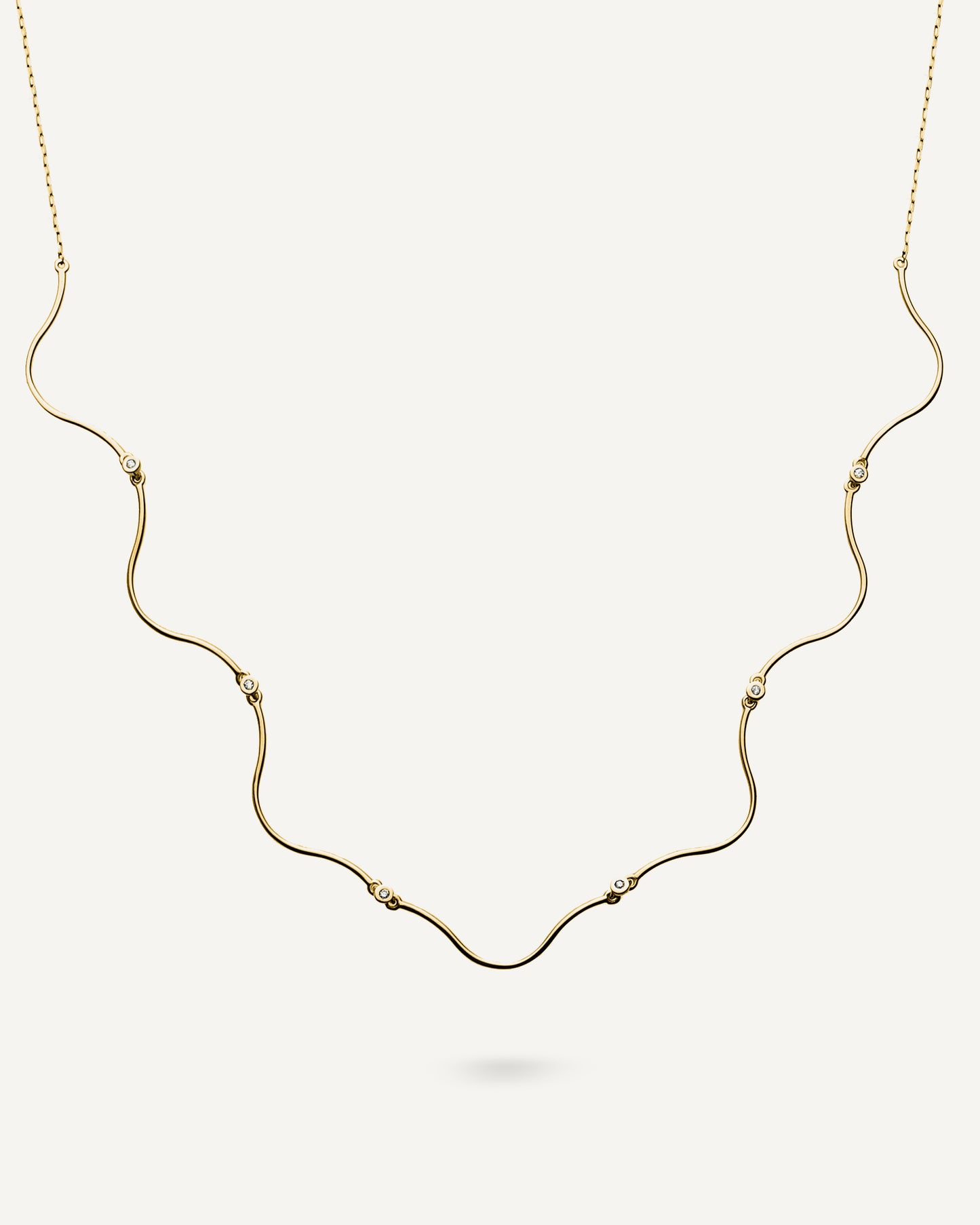 Colar Calmaria em Ouro 18K e Diamantes