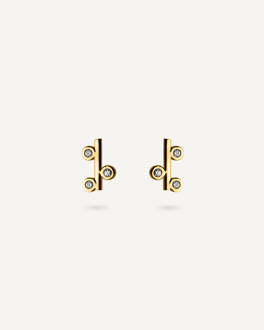 Brinco Sublime em Ouro 18K e Diamantes