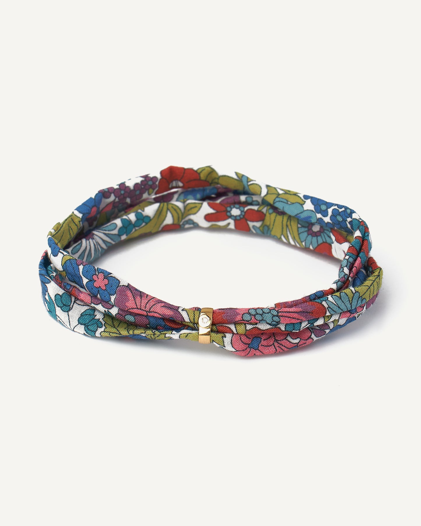 Pulseira Cotton Bloom em Ouro 18K e Diamante
