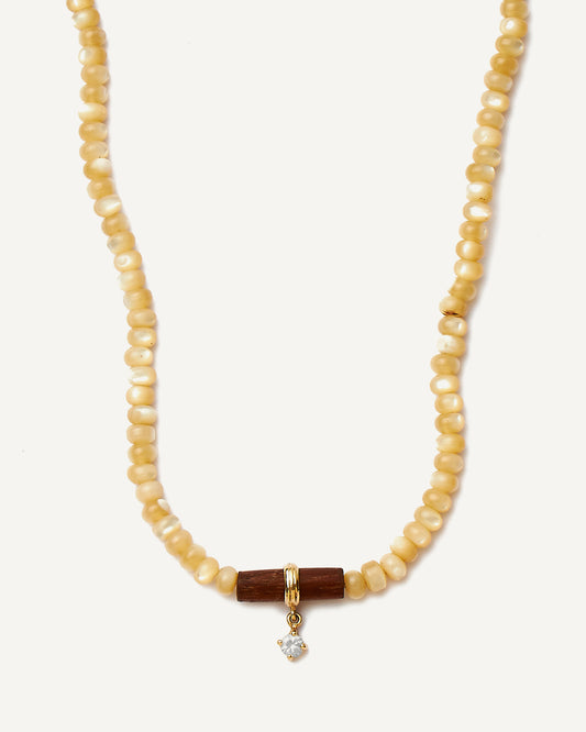 Colar Milos Madrepérola em Ouro 18K