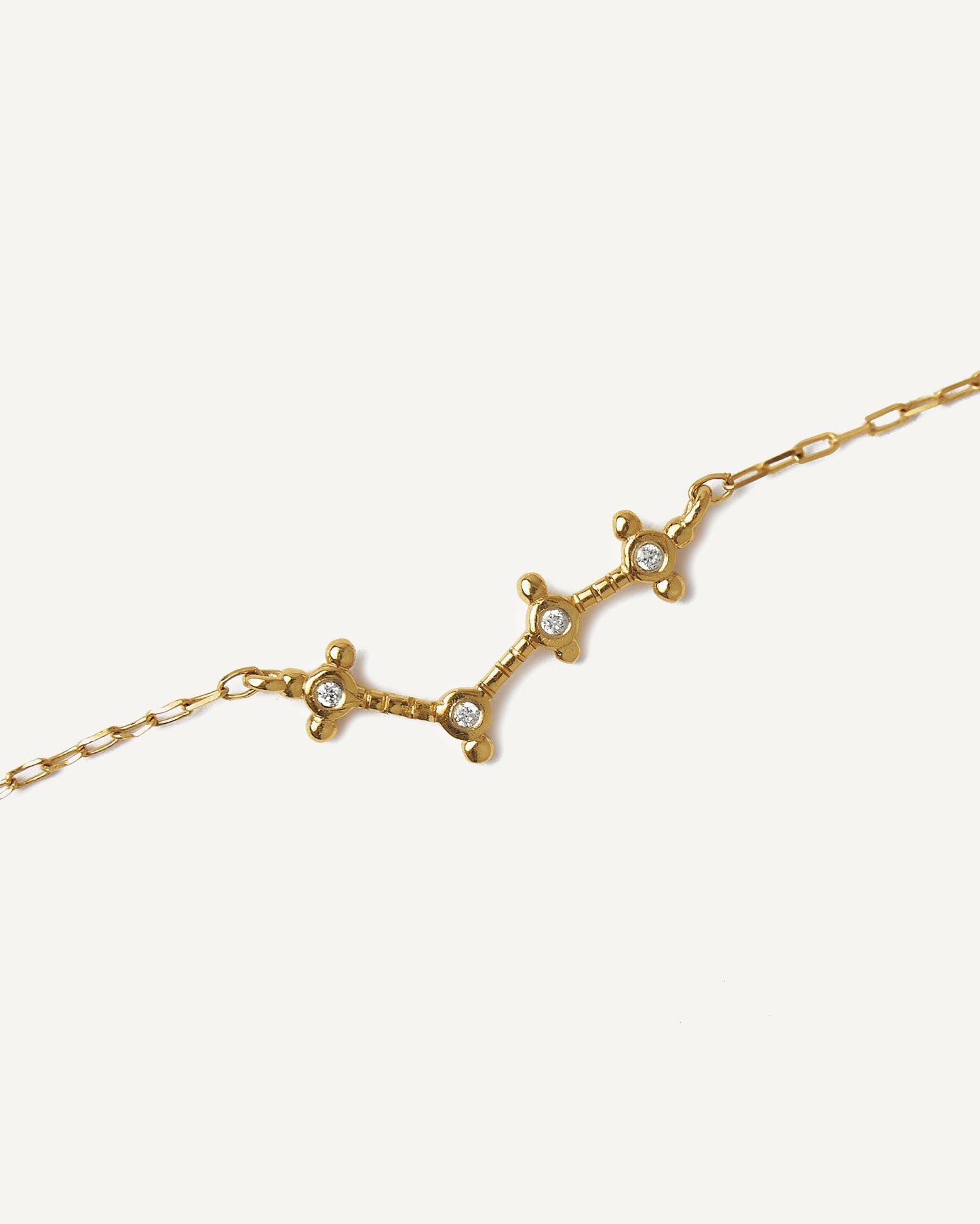 Colar Galáxia em Ouro 18k e Diamante
