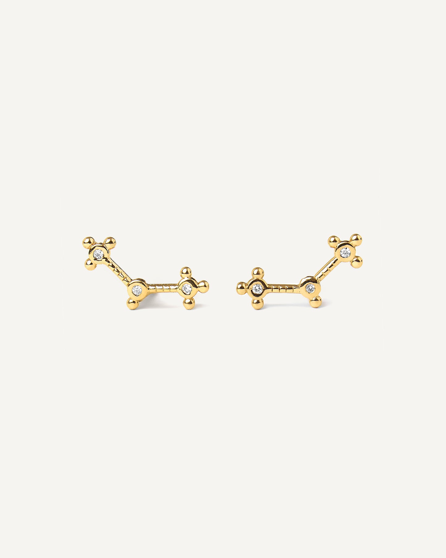 Brinco Galáxia em Ouro 18K e Diamante