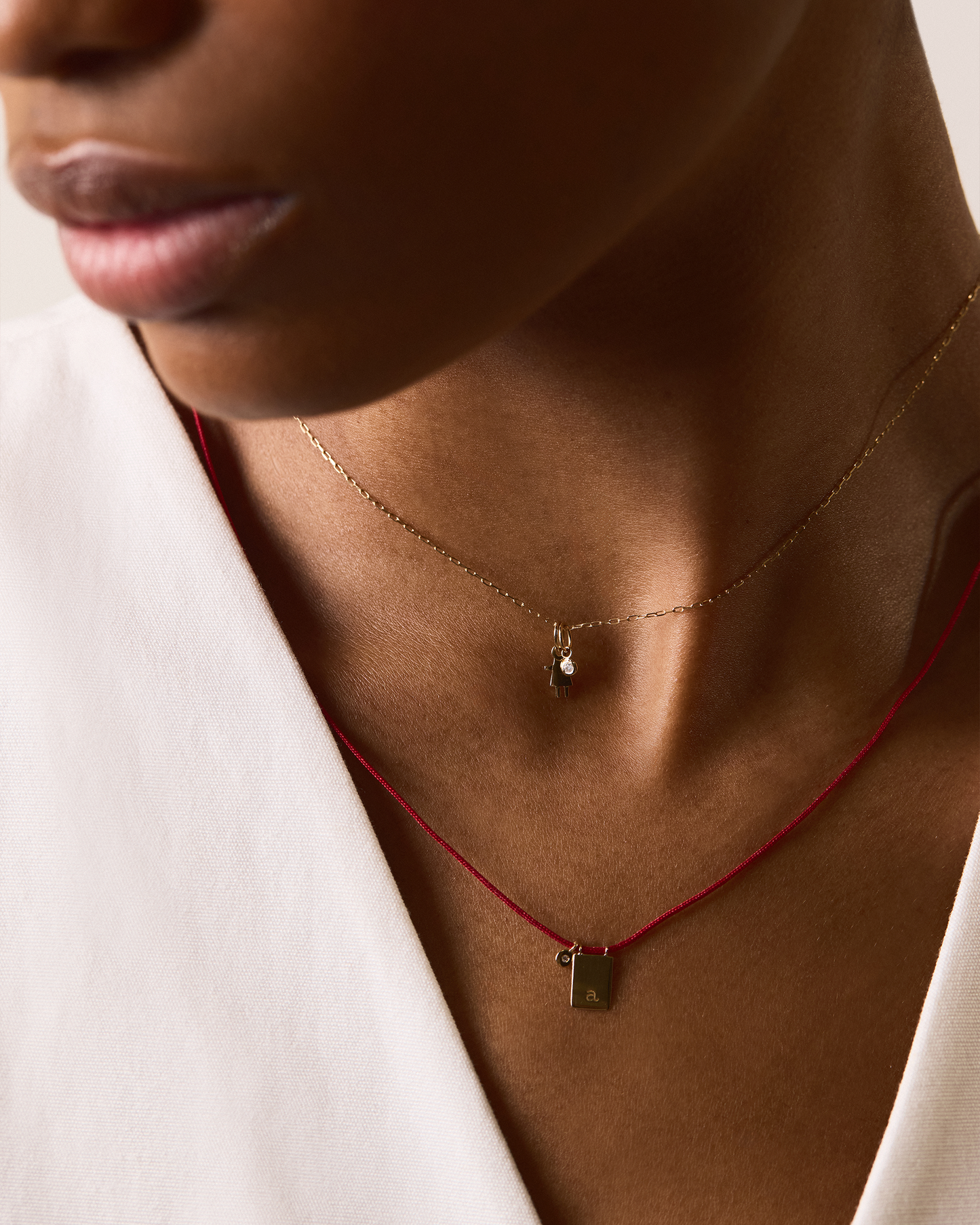 Pingente Baby Girl em Ouro 18K