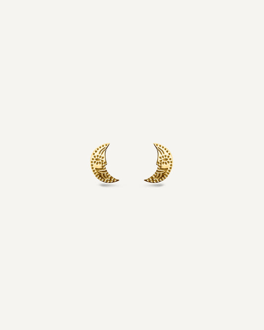 Brinco Lua Petit em Ouro 18K