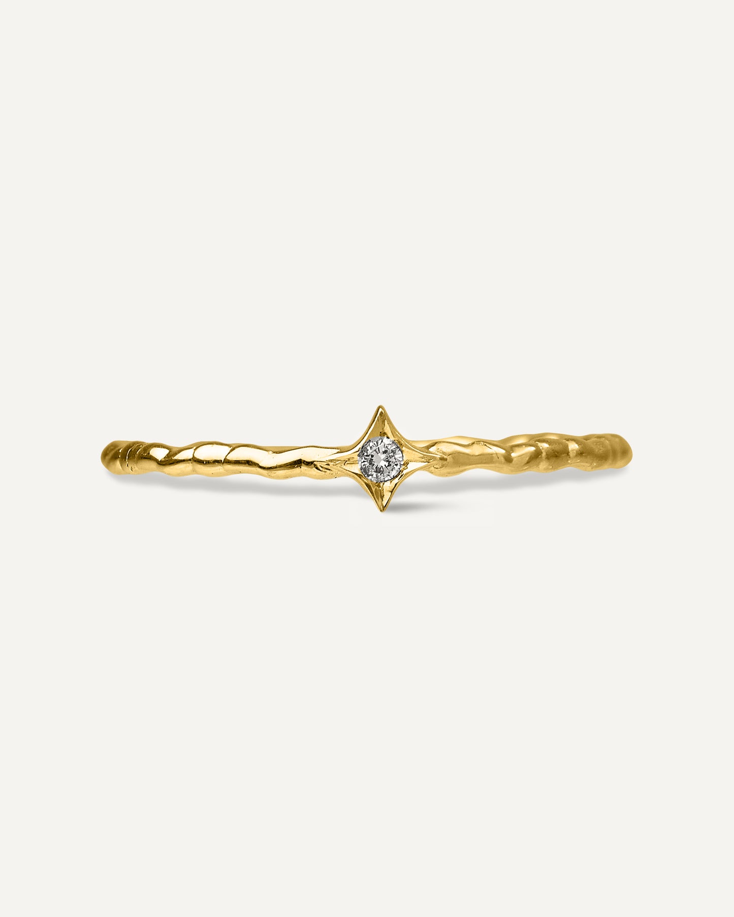 Anel Camille em Ouro 18K e Diamante