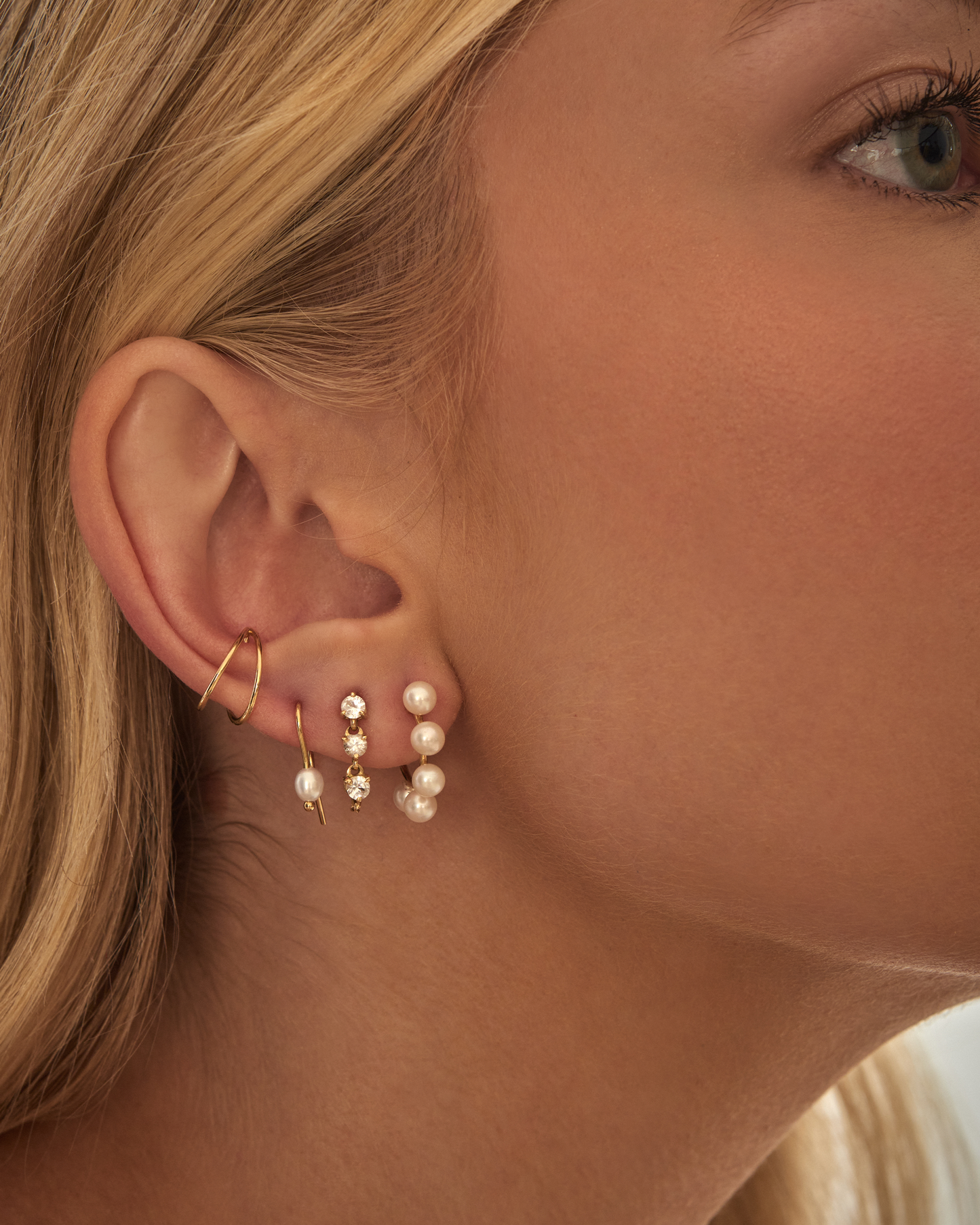 Piercing Lil Duplo em Ouro 18K