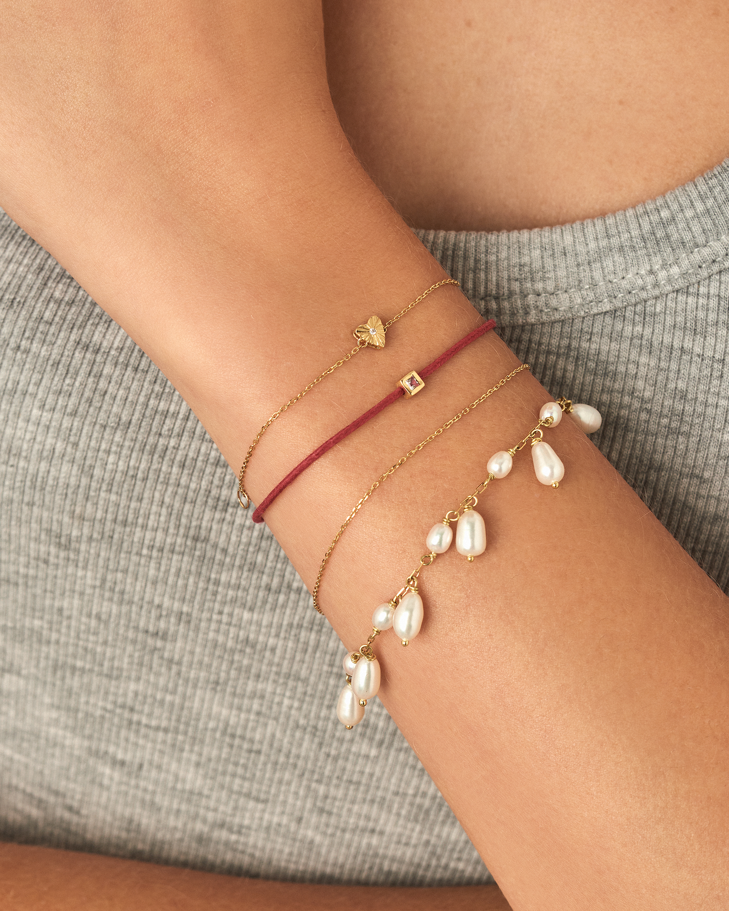 Pulseira Sal em Ouro 18K