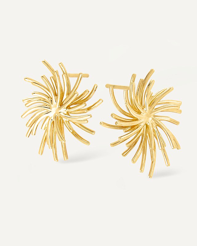 Brinco Vento em Ouro Amarelo 18K