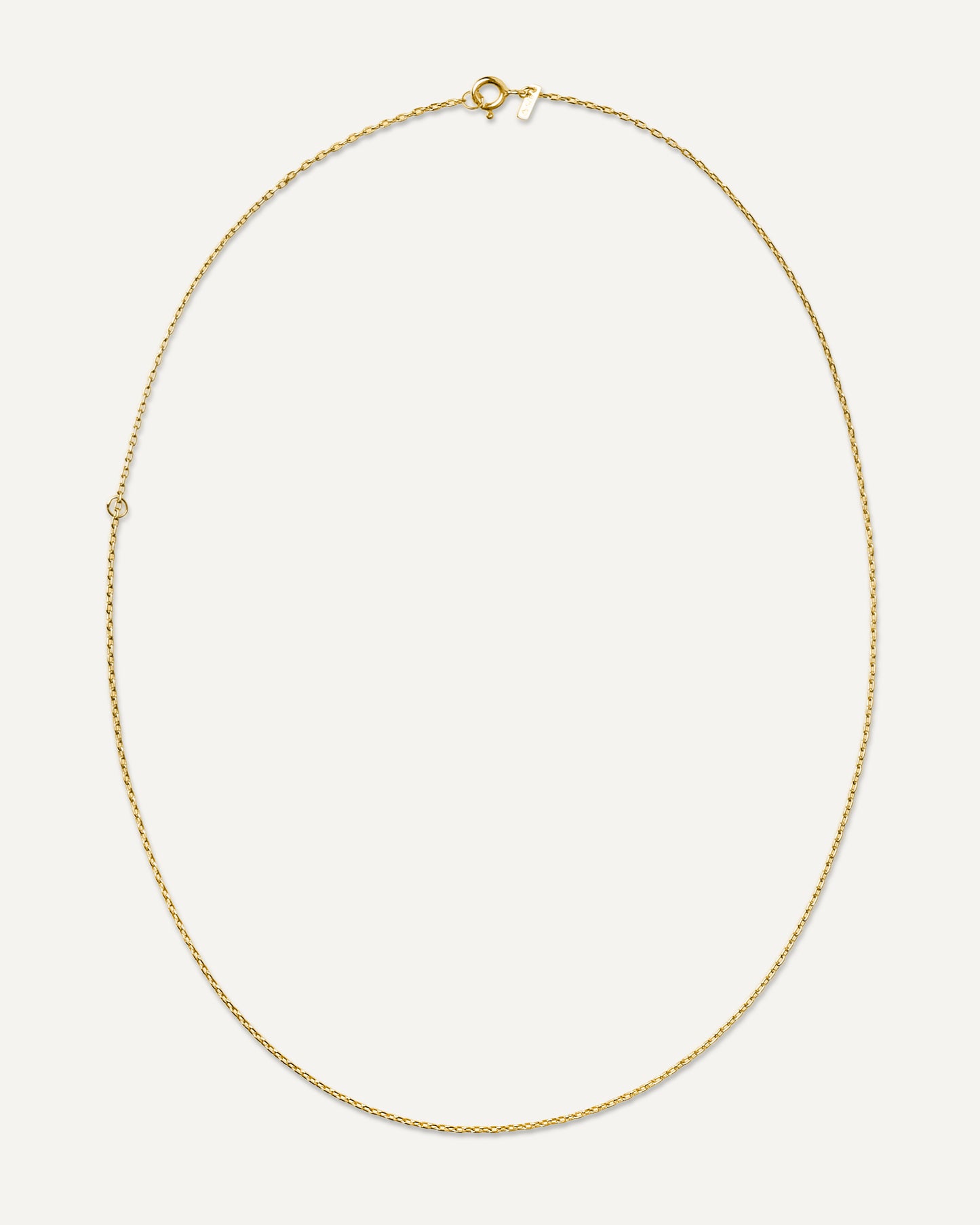 Corrente Fiama 50cm em Prata com Banho de Ouro