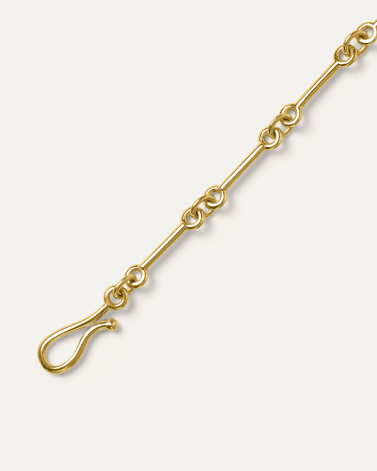 Pulseira Fitz em Prata com Banho de Ouro