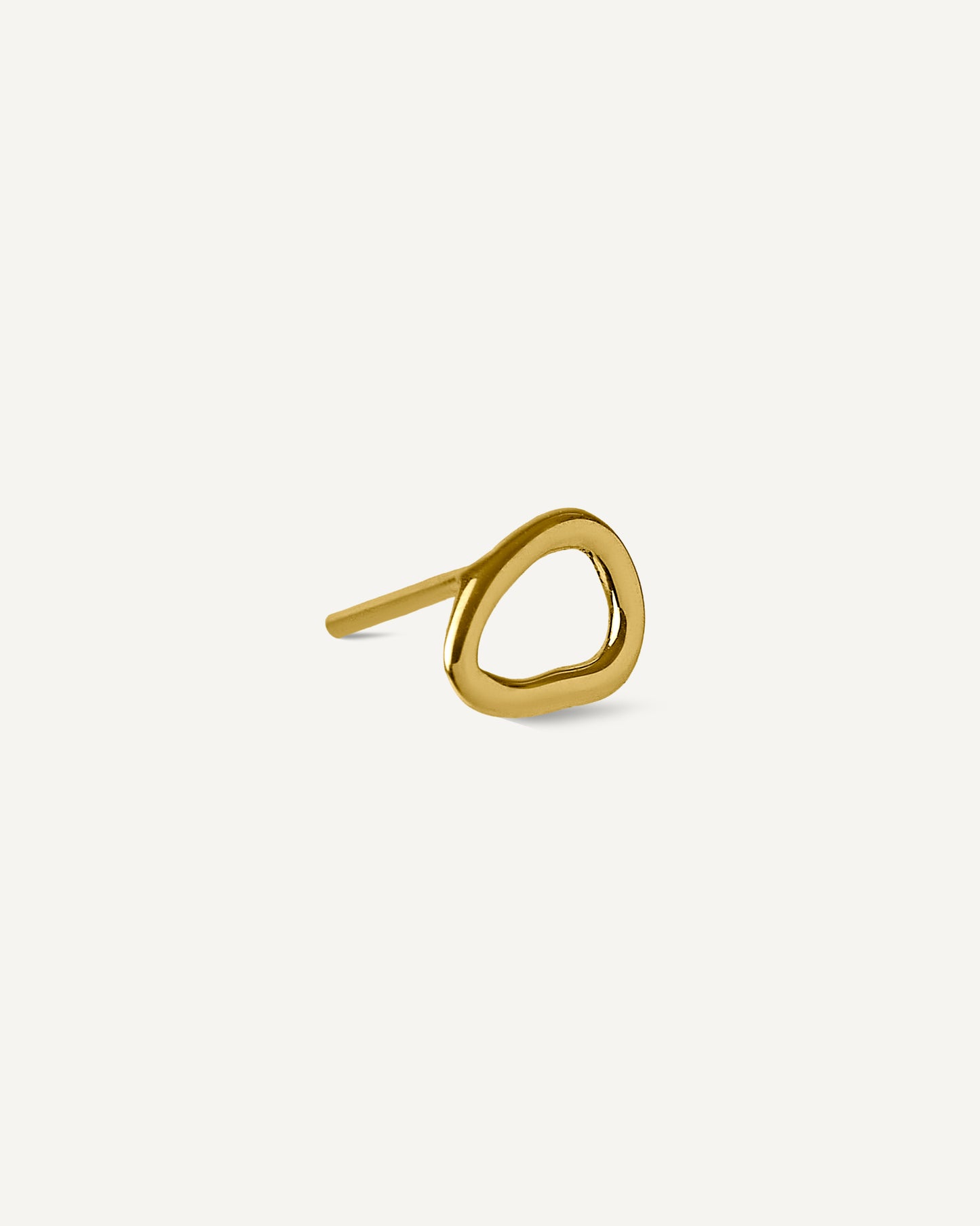 Brinco Unitário Cora Petit em Ouro 18K