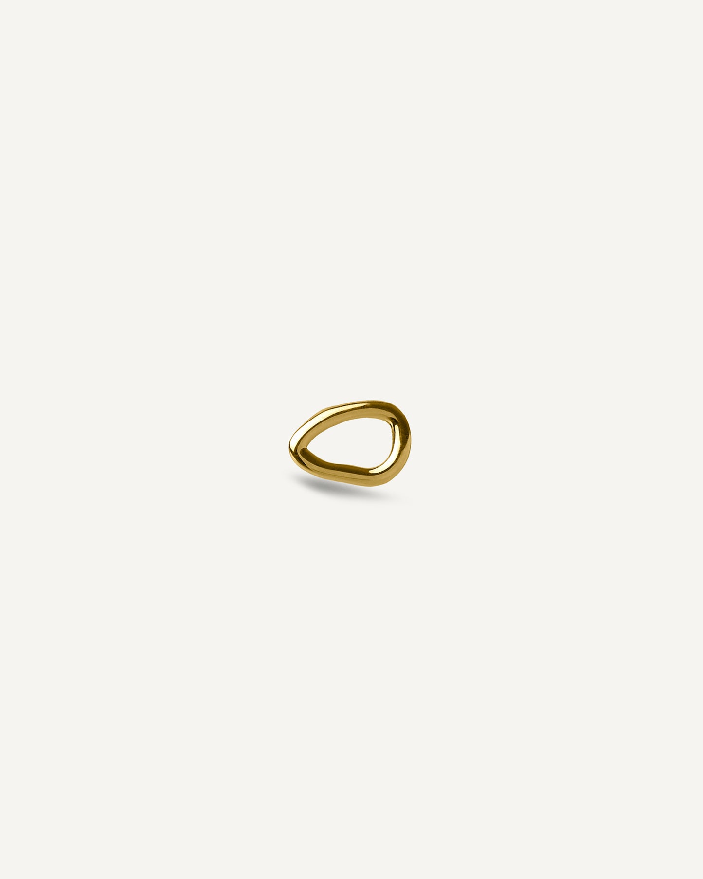 Brinco Unitário Cora Petit em Ouro 18K