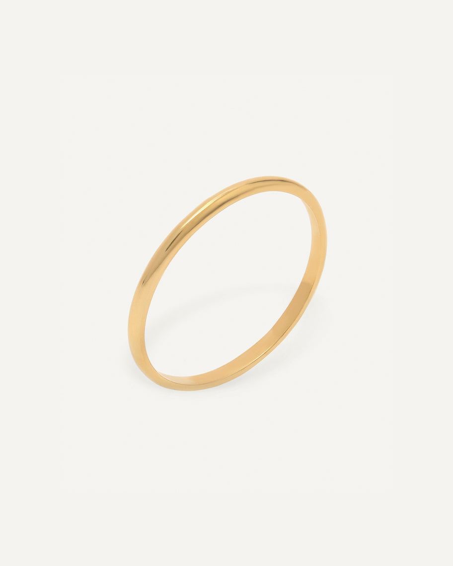 Aliança de Casamento Thin em Ouro Amarelo 18K (1.4mm)