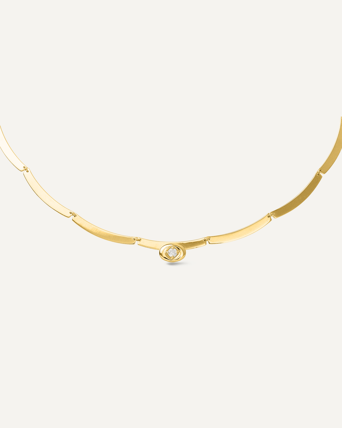 Colar Lumière Diamante em Ouro 18K
