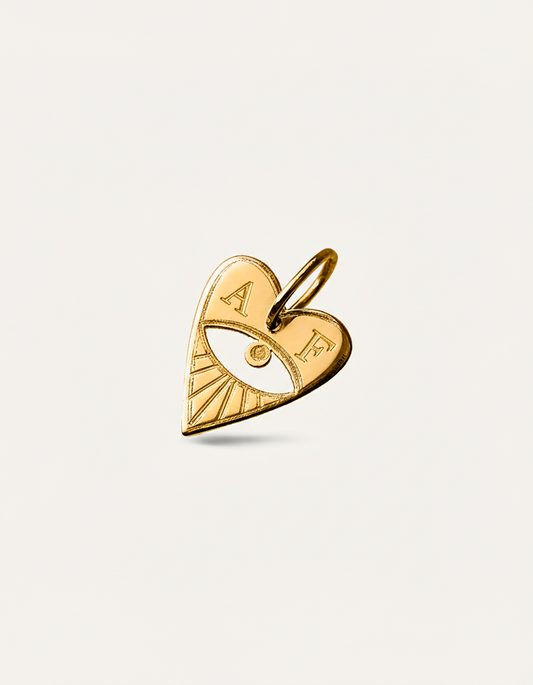 Pingente Personalizado Cór em Ouro 18K