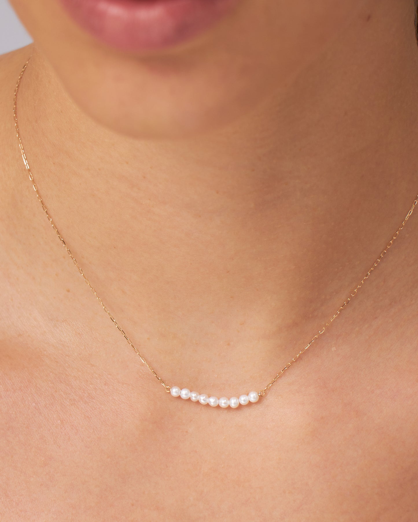 Colar Orla em Ouro 18K e Pérolas