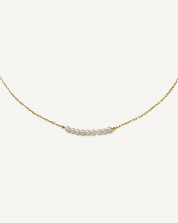 Colar Orla em Ouro 18K e Pérolas