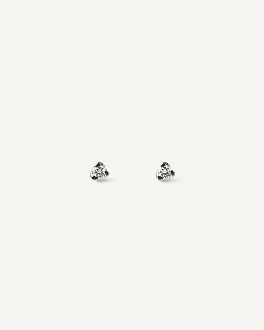 Brinco Solitário Petit em Ouro 18K e Diamante