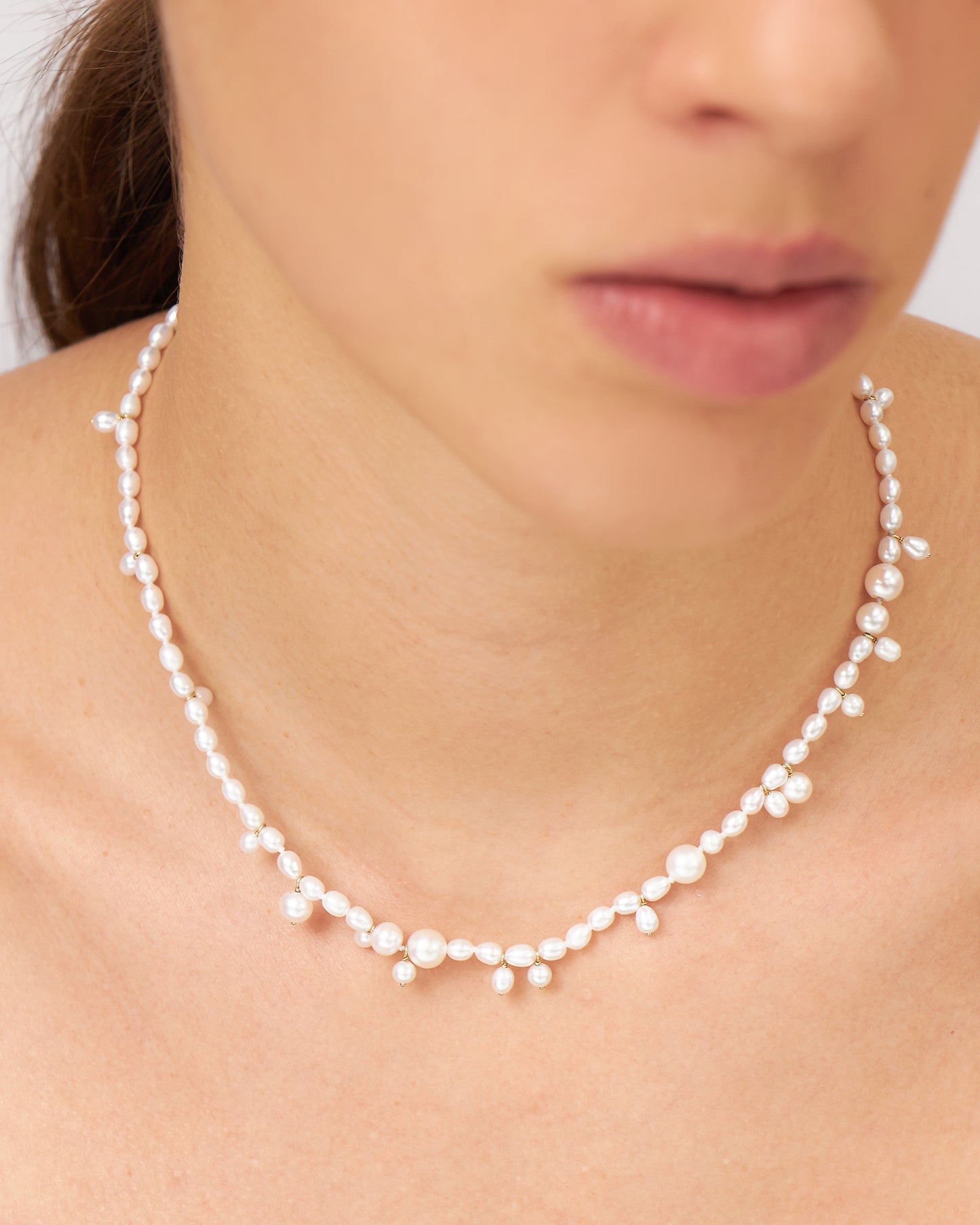 Colar Rio Pérolas em Ouro 18K