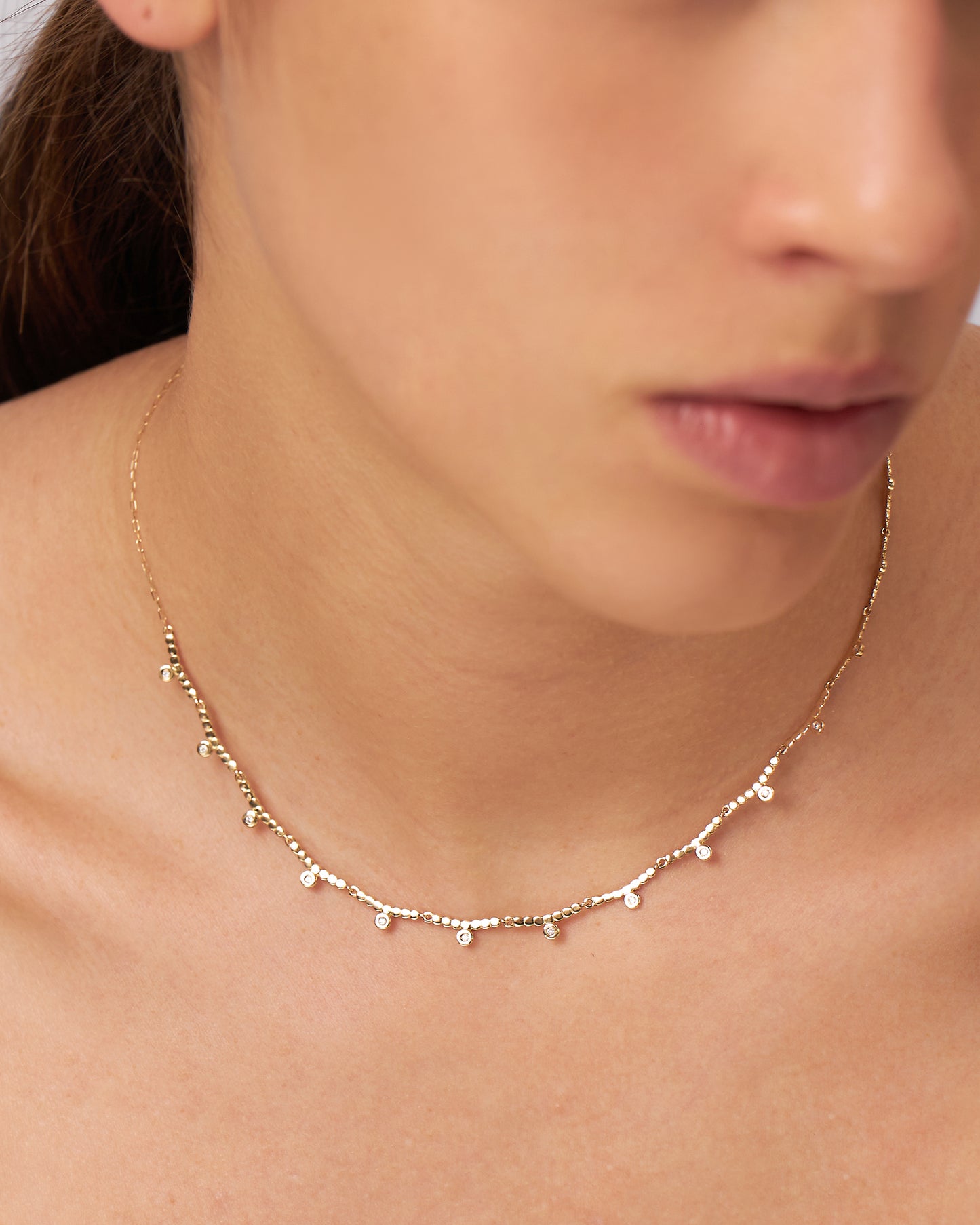 Colar Nola Diamante em Ouro 18K