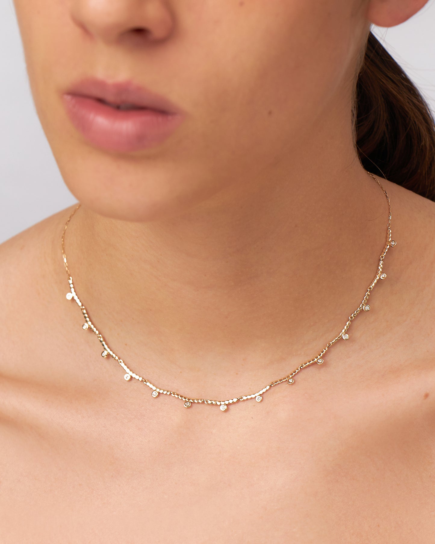 Colar Nola Diamante em Ouro 18K