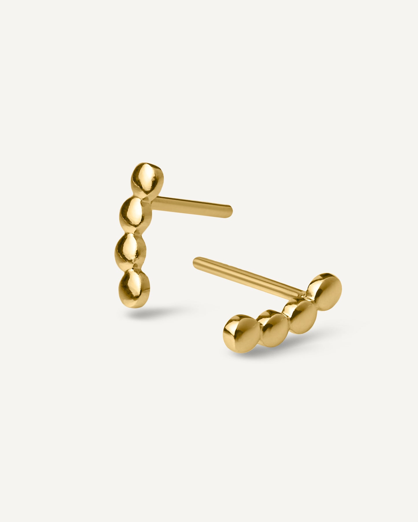 Brinco Stud Pops em Ouro 18K