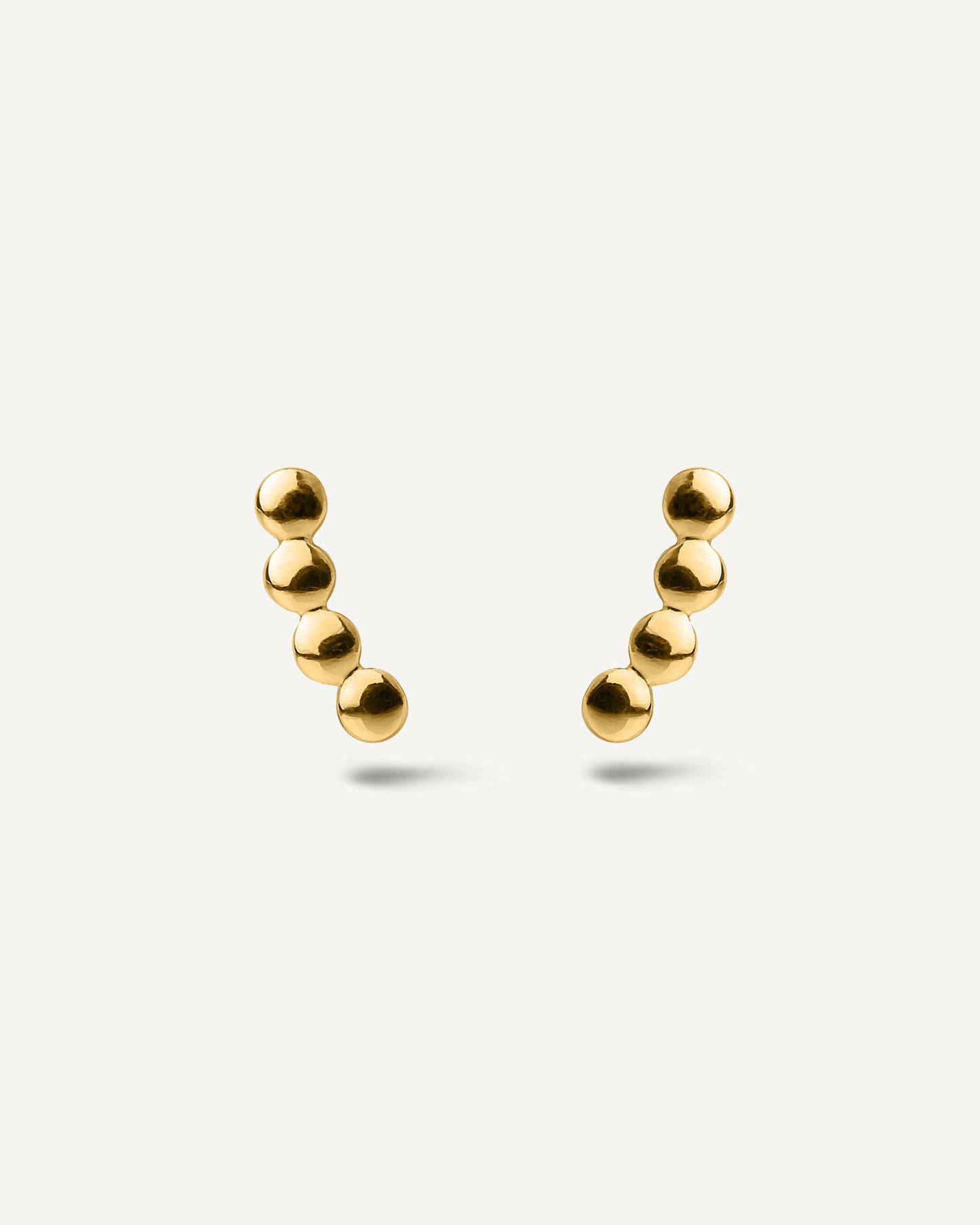 Brinco Stud Pops em Ouro 18K