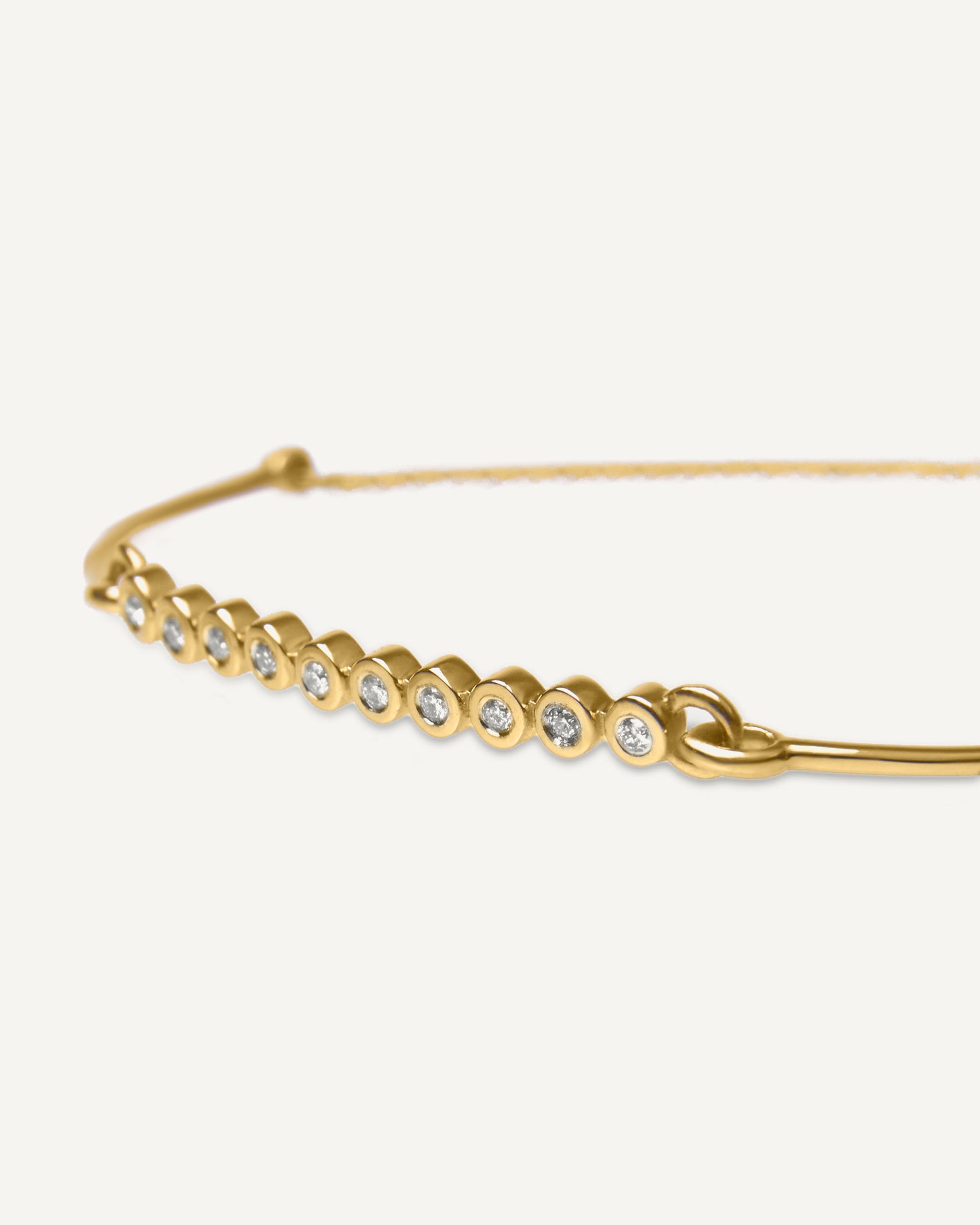 Pulseira Estrela em Ouro 18K e Diamantes