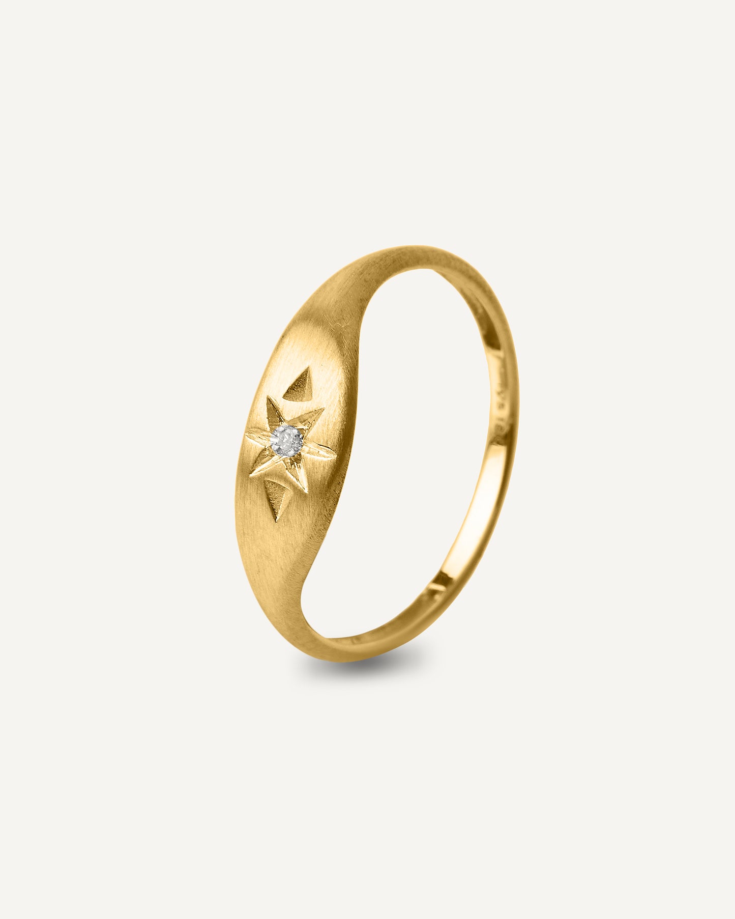 Anel Aura Diamante em Ouro 18K