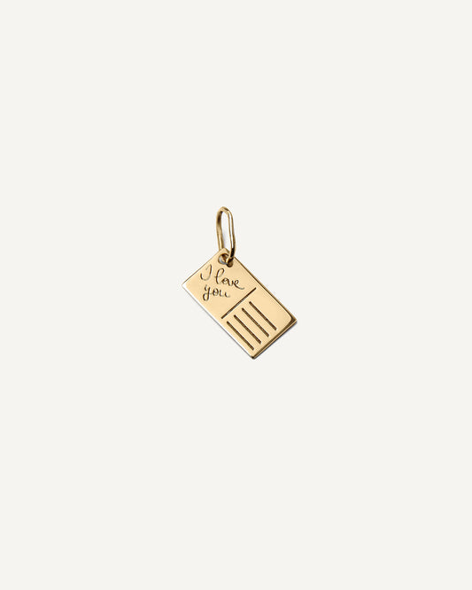 Pingente Postcard em Ouro 18K