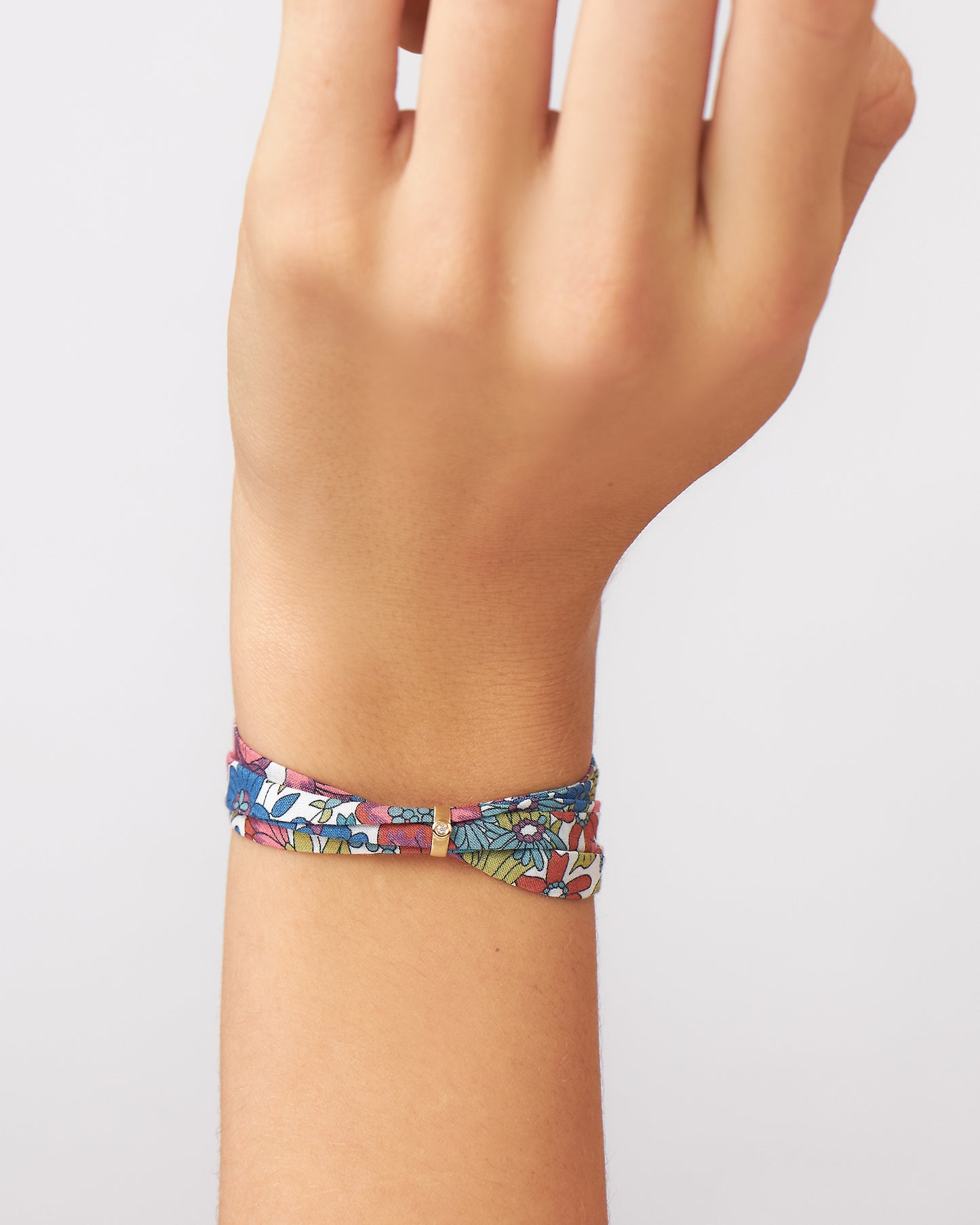 Pulseira Cotton Bloom em Ouro 18K e Diamante