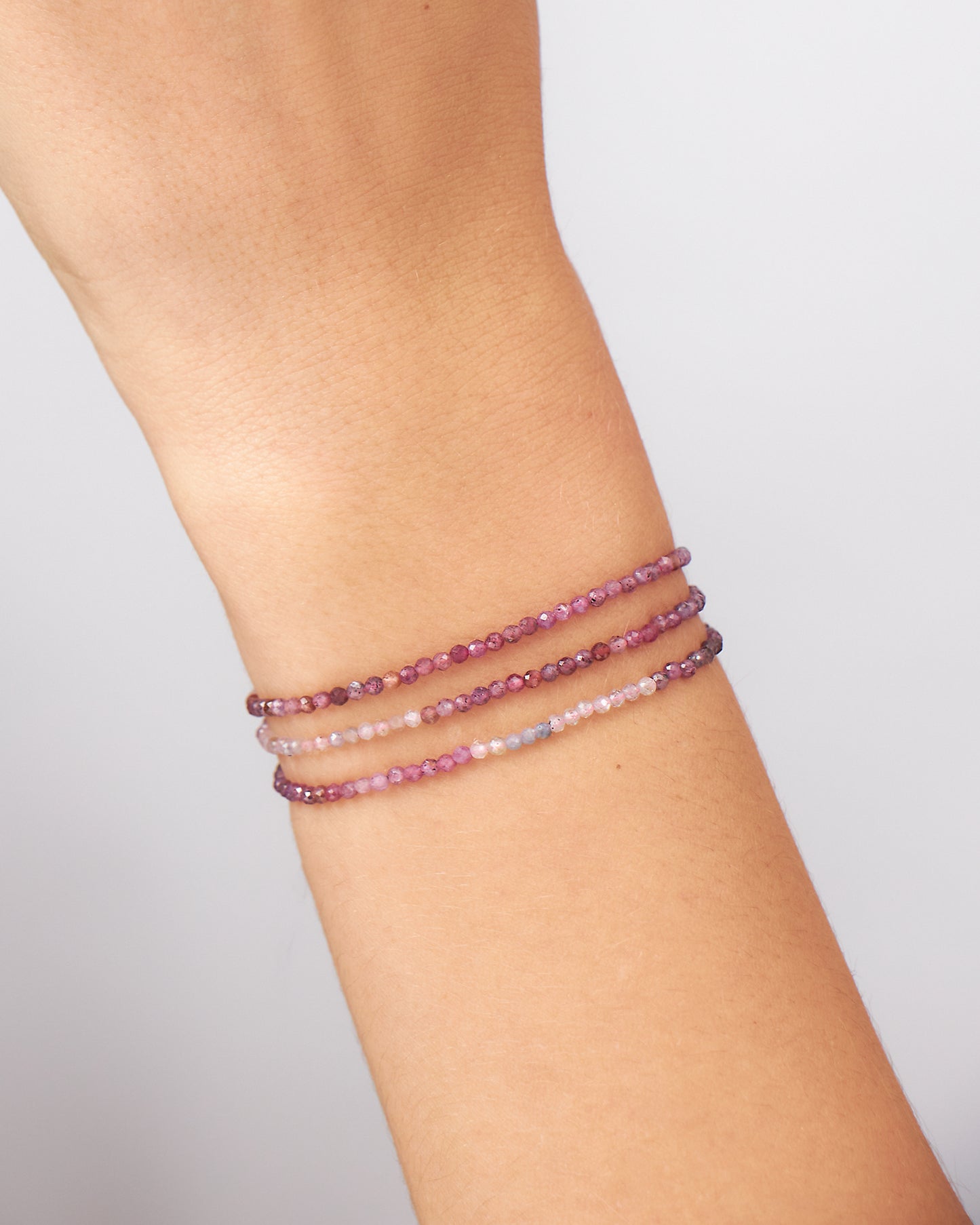 Pulseira Patuá Rubis em Ouro 18K