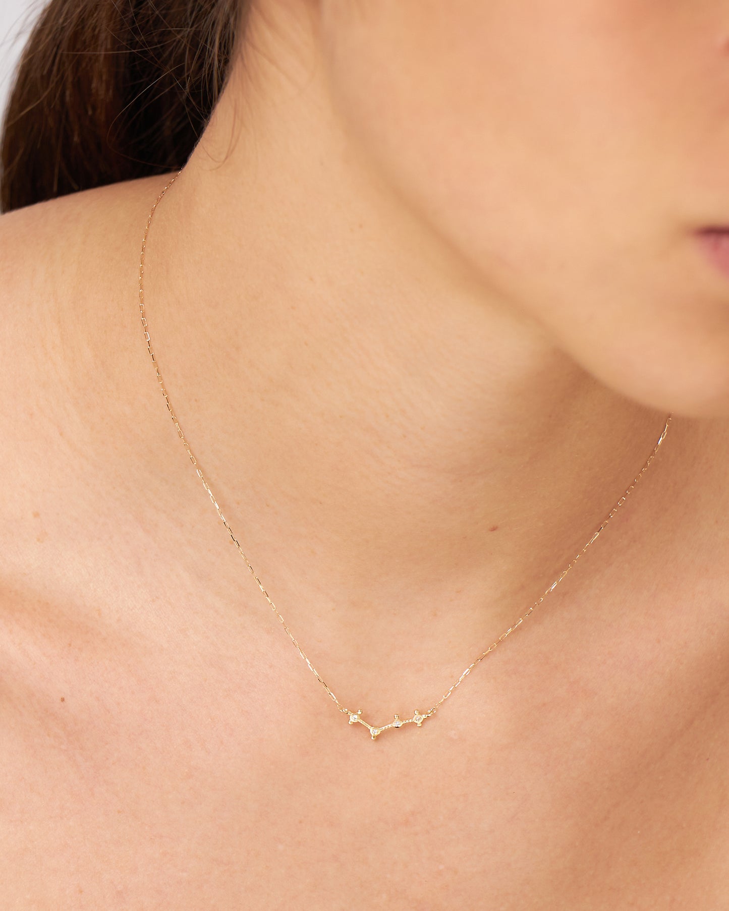 Colar Galáxia em Ouro 18k e Diamante