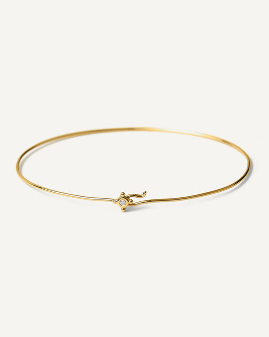 Bracelete Stella em Ouro 18K e Diamante