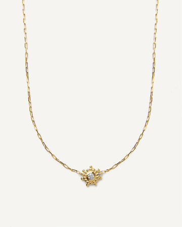 Colar Apolo em Ouro 18K e Diamante