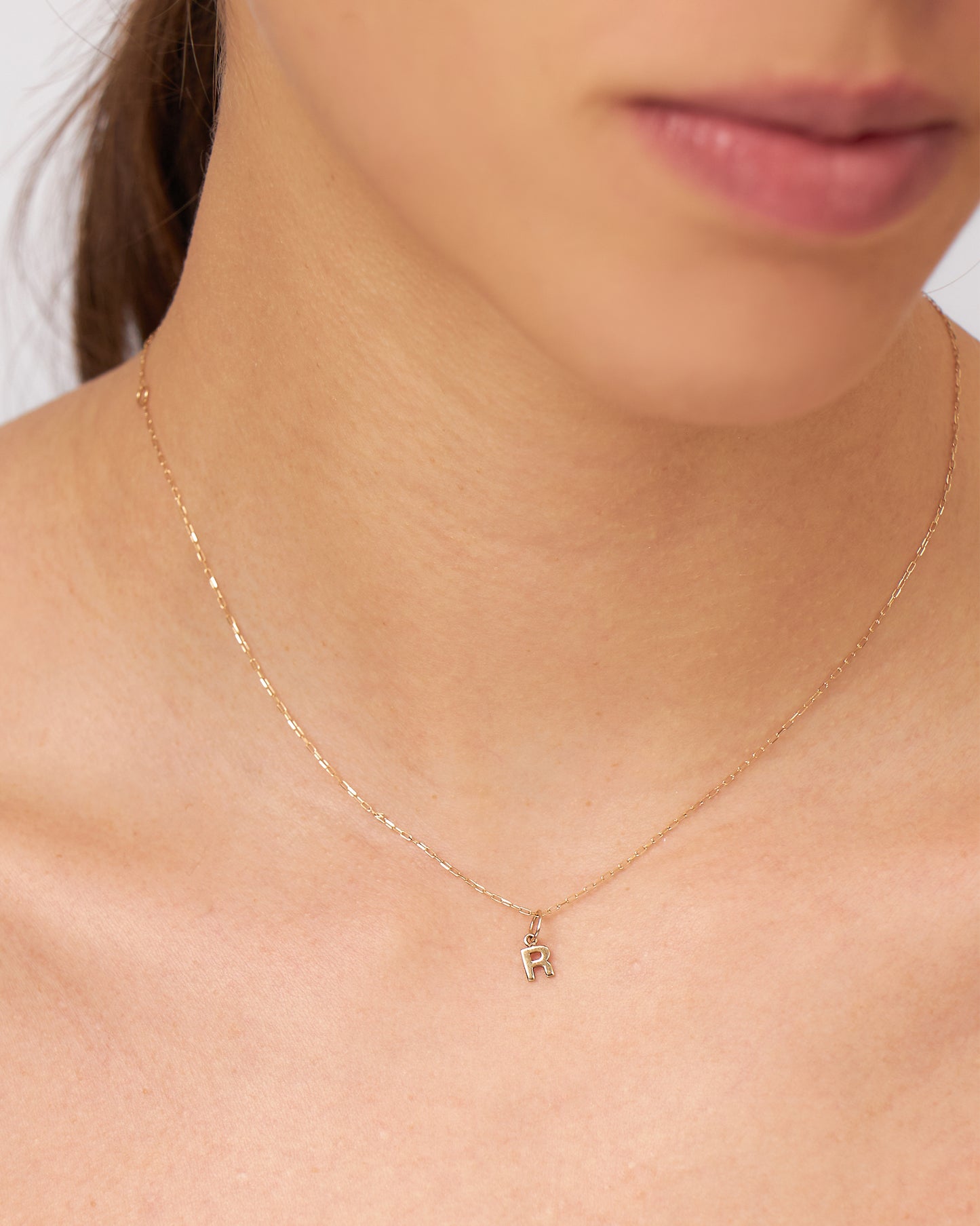 Pingente Personalizado Inicial em Ouro 18K