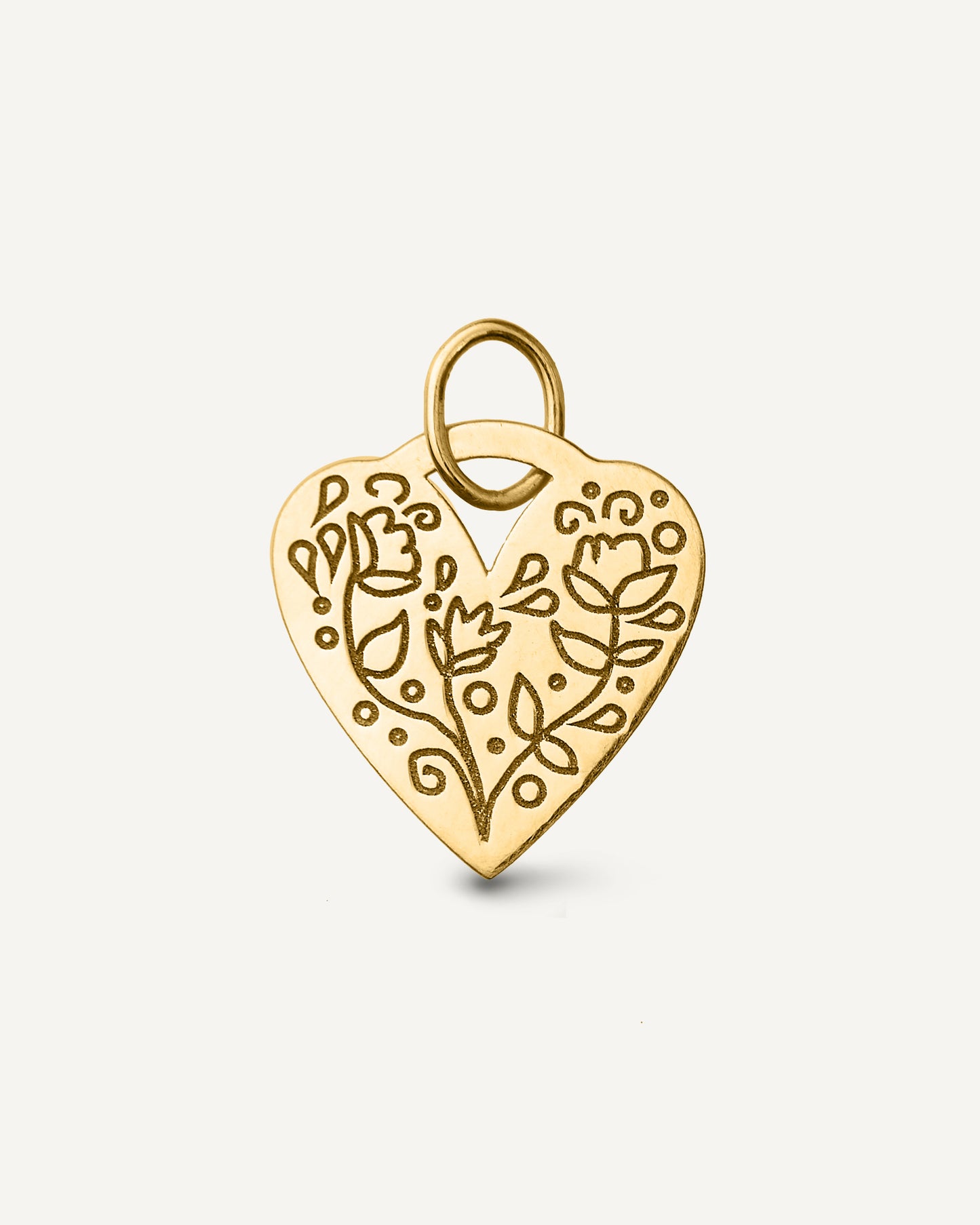 Pingente Coração Mon Amour em Ouro 18k