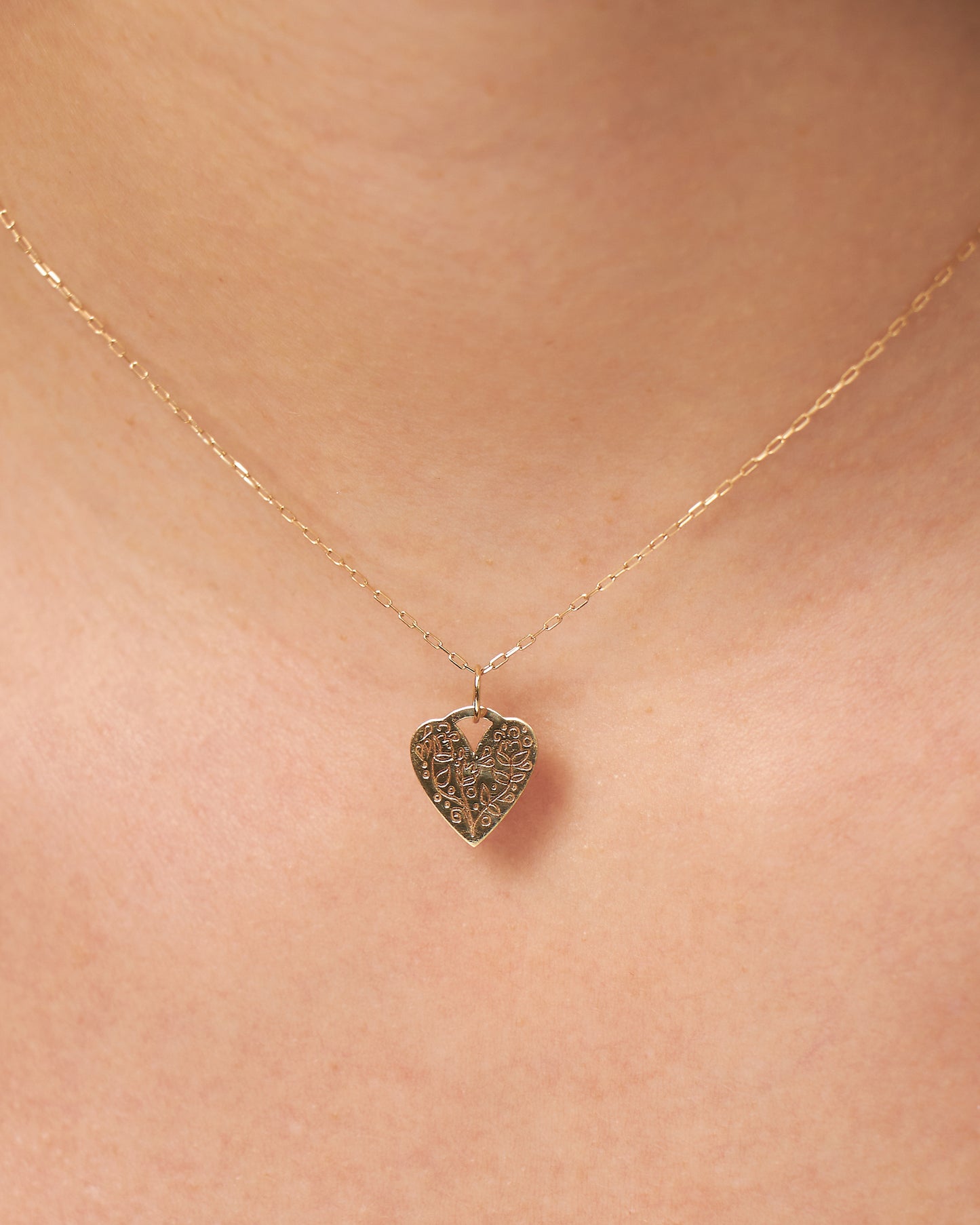 Pingente Coração Mon Amour em Ouro 18k