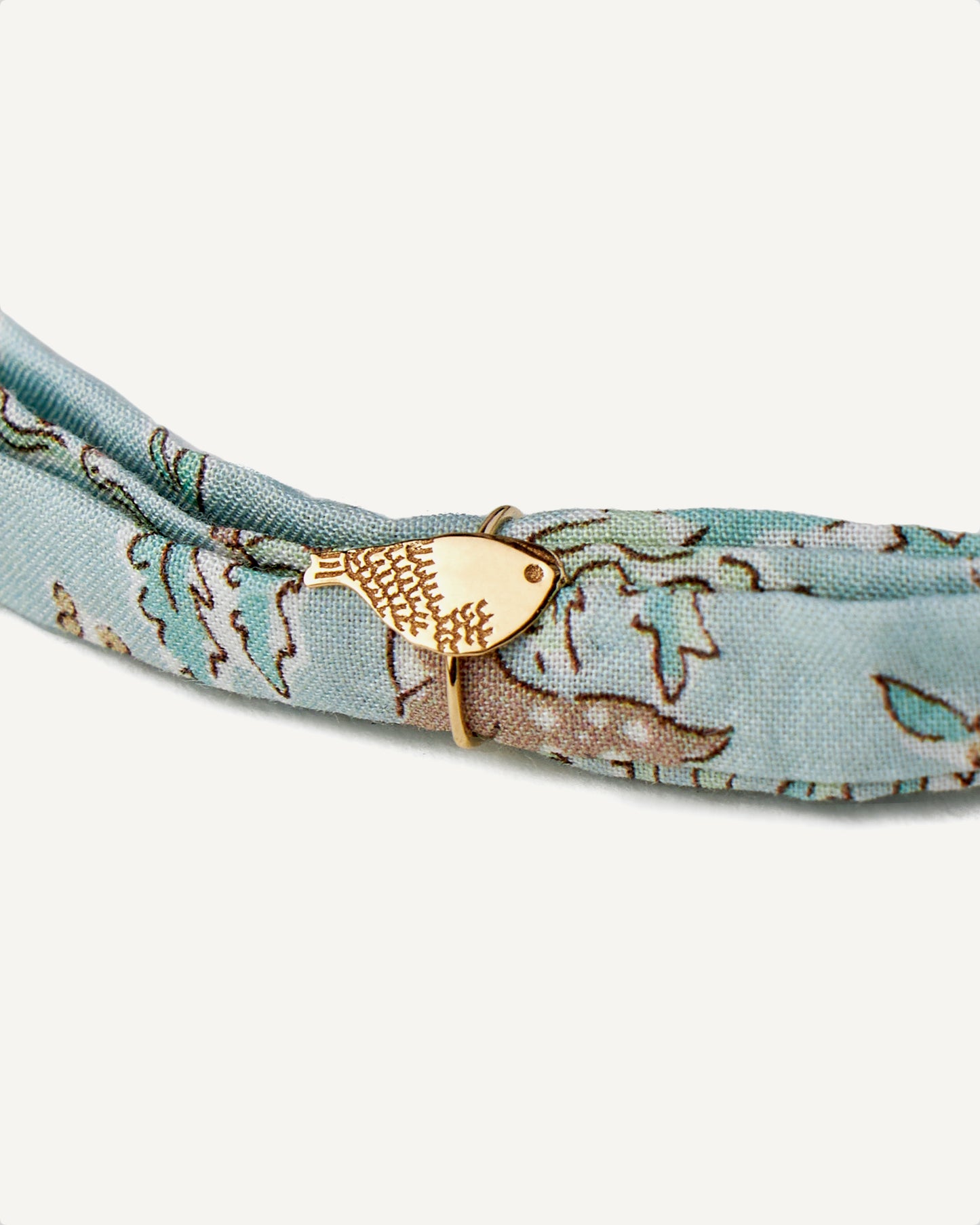 Pulseira Infantil Cotton Andorinha em Ouro 18K