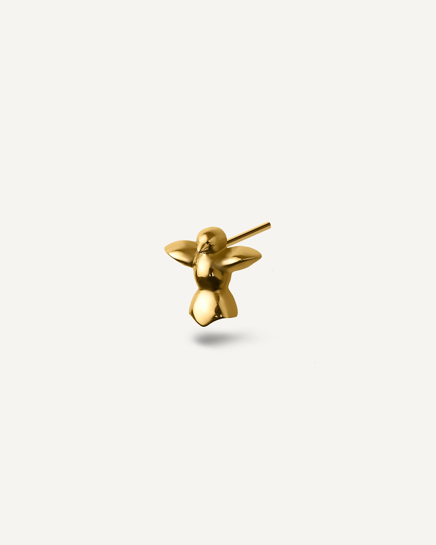 Brinco Espirito Santo Petit em Ouro 18K