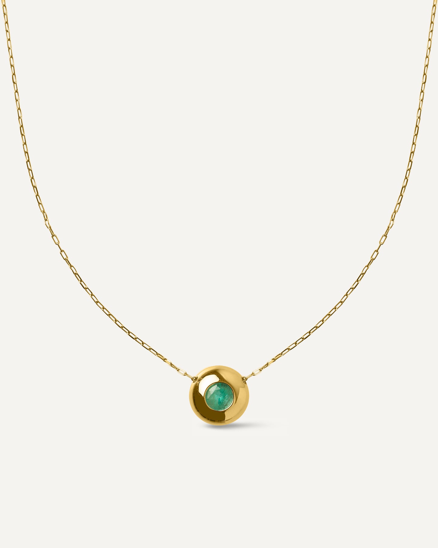 Colar Córdoba Esmeralda em Ouro 18K