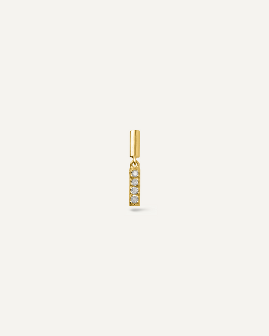 Brinco Unitário Allure Diamantes em Ouro 18K