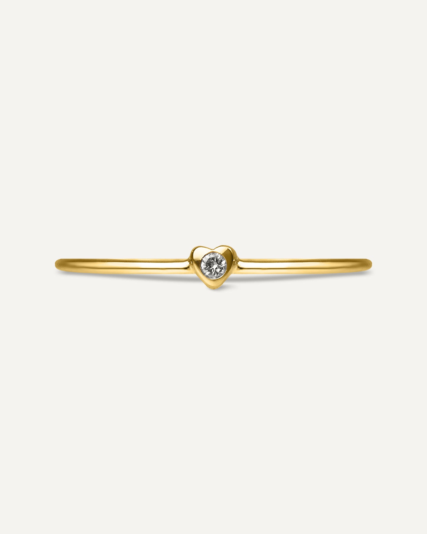 Anel Amour Diamante em Ouro 18K