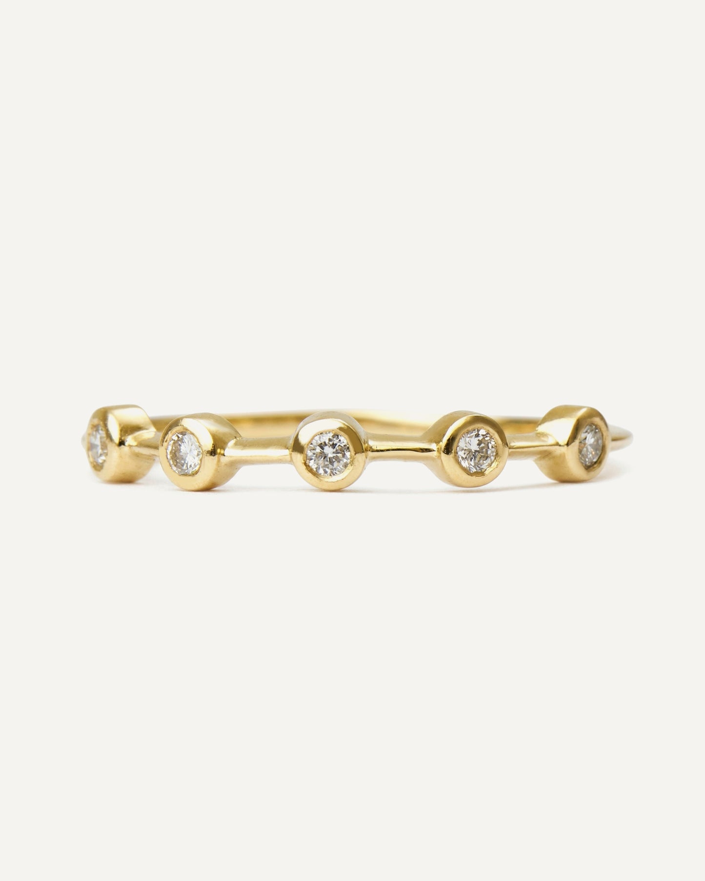 Anel Élise em Ouro 18K e Diamantes