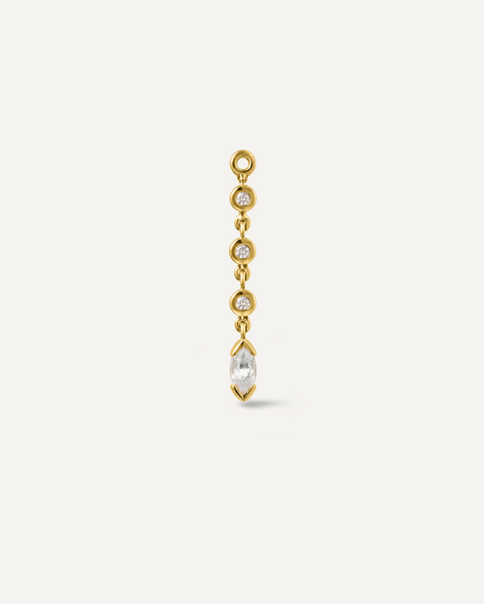 Ear Jacket Unitário Élysée em Ouro 18K